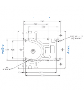 SIEGE PNEUMATIQUE SUSPENSION ULTRA BASSE FRÉQUENCE AS 930 TISSUS 12V