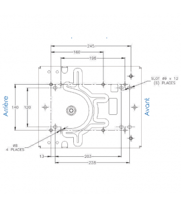 SIEGE PNEUMATIQUE SUSPENSION ULTRA BASSE FRÉQUENCE AS 930 TISSUS 12V