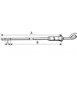 JAUGE A HUILE MOTEUR ADAPTABLE DEUTZ 01176382 03362498 F100001176382