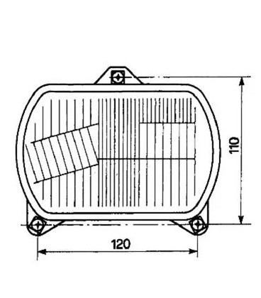 PHARE AVANT CODE PHARE VEILLEUSE ADAPTABLE COBO 05.201.000 05201000