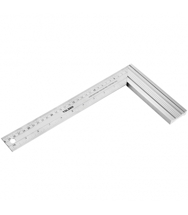 EQUERRE ALUMINIUM 300 MM TOLSEN QUALITE PROFESSIONNELLE