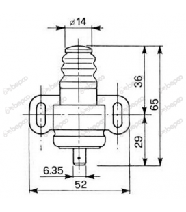 CONTACTEUR DE SECURITE ESSUIE GLACE ADAPTABLE DEUTZ 04392654