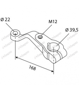 BRAS DE DIRECTION DROIT CASE IH 3224268R3