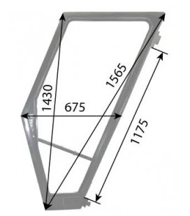 CADRE DE PORTE GAUCHE ADAPTABLE FIAT 5130864