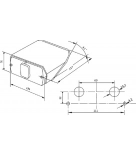 FEU ARRIERE DROIT ADAPTABLE FORD FIAT NEW HOLLAND CASE IH COBO 83960359 E4NN13N465AB 02529000