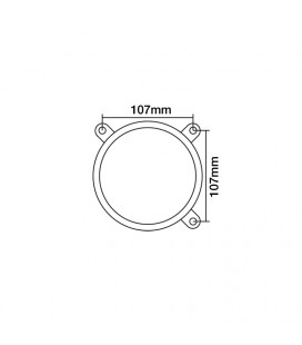 OPTIQUE DE PHARE AVANT GAUCHE ADAPTABLE MASSEY FERGUSON 1672768M91 1860175M1 3600101M91