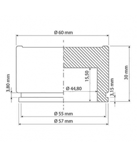 JEU DE JOINTS AVEC PISTONS D.60 POUR ETRIER KNOTT ADAPTABLE DEUTZ 04626104