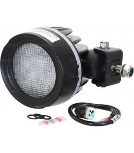 PHARE DE TRAVAIL ROND A LED 4950 LUMENS ADAPTABLE VALTRA ARRIERE GAUCHE OU AVANT DROIT