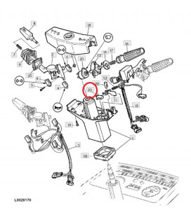 INTERRUPTEUR SWITCH CLIGNOTANTS KLAXON ADAPTABLE JOHN DEERE AL75411 AL77032