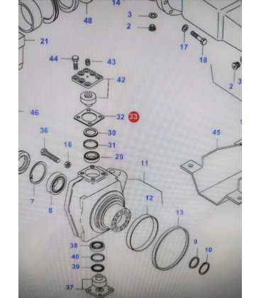 CALE 0.20 MM DE PIVOT DE PONT AVANT SIGE DANA ADAPTABLE VALTRA V31792600