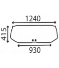 VITRE INFERIEURE DE HAYON ARRIERE ADAPTABLE FORD 83909859