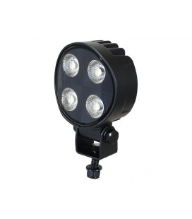 PHARE A LED ROND TRES HAUTE PUISSANCE COMPACT 4650 LUMENS CONNEXION DEUTSCH