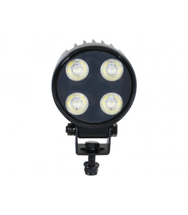 PHARE A LED ROND TRES HAUTE PUISSANCE COMPACT 4650 LUMENS CONNEXION DEUTSCH