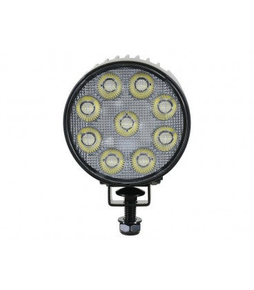 PHARE A LED ROND HAUTE PUISSANCE 11700 LUMENS FAISCEAU CONCENTRE